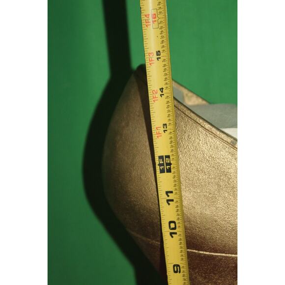 Vintage Giant Gold Just The Shoe High Heel Figurine Step Display Platform Prop - Picture 9 of 16